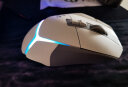 罗技（G）G502 X PLUS LIGHTSPEED 游戏鼠标 无线鼠标 RGB鼠标 全新流光灯效 Hero25K传感器 白色 实拍图