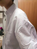 安初夏短袖襯衫男士休閑套裝夏季薄款襯衣男裝一整套痞帥外套穿搭配衣服 白色寸衣+棉白T+藍褲 XL 【120-140斤】 曬單實拍圖