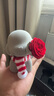 ROSEONLY 諾誓永生花玫瑰公仔甜心兔告白熊嘻嘻貓獨(dú)角獸送女友七夕節(jié)禮物 守愛狗-小號(hào)-紅色 曬單實(shí)拍圖