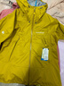 mont·bell雷系列女款單層硬殼沖鋒衣戶(hù)外防水防風(fēng)透氣連帽夾克外套1128636 TOPAZ托帕石黃 M 曬單實(shí)拍圖