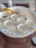 豹霖景德鎮陶瓷功夫茶具茶盤(pán)茶海套裝家用復古中式 雙層隔熱防燙茶杯青花瓷整套茶具茶壺茶杯茶盤(pán)小套套裝 10頭茶壺+茶盤(pán)-玲瓏田園玫瑰 曬單實(shí)拍圖