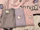 Hello Kitty兒童保暖褲棉女童秋褲寶寶棉褲秋冬暖暖褲內穿加厚加絨打底褲子 粉色【A類(lèi) 棉加絨】55536 155 適合155-165cm 曬單實(shí)拍圖