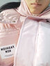 托瑪菲羽絨棉服女韓版寬松連帽棉衣外套秋冬季2022年新款小個(gè)子少女中學(xué)生棉襖子短款面包服加厚冬裝衣服 粉色（冬裝加厚款）（現貨） XL（145-175斤） 曬單實(shí)拍圖