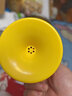 愛(ài)貝迪拉（AIBEDILA）小喇叭兒童玩具嬰兒寶寶吹吹樂(lè )吹響樂(lè )器嗽叭口琴吹的可吹哨子口哨 黃色喇叭+兔子口哨 曬單實(shí)拍圖