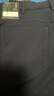 勁霸男裝（K-Boxing）勁霸男裝春夏時(shí)尚休閑百搭長(cháng)褲男BQZT2385 黑色 36  曬單實(shí)拍圖