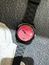 歌莉侑（GCCLIYO）手表女款學(xué)生時(shí)尚輕奢小眾石英國表初中高中女生硅膠皮帶腕表禮物 小野梅 曬單實(shí)拍圖
