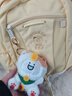 vanwalkFUN MARKET可愛(ài)日系學(xué)院風(fēng)女初高中生上學(xué)書(shū)包休閑雙肩包 布丁黃 曬單實(shí)拍圖