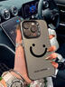 上官游 適用紅米turbo3手機殼note11Pro新款歐美笑臉簡(jiǎn)約風(fēng)彩銀全包防摔鏡頭軟邊硬殼創(chuàng  )意網(wǎng)紅潮牌男女 月光黑-簡(jiǎn)約風(fēng)笑臉黑 紅米NOTE11PRO 曬單實(shí)拍圖