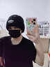 赫僮大頭圍粗毛線帽女高品質秋冬季韓版顯臉小百搭套頭冷帽保暖針織帽 黑色 均碼 曬單實拍圖