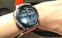 卡西歐（CASIO）Casio大表盤運(yùn)動(dòng)夜光復(fù)古多功能防水AE-1000WD-1A 2A 3A 4A電子表 AE-1000W-4B 【附加貼膜】 曬單實(shí)拍圖