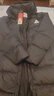 匹克（PEAK）長(zhǎng)款羽絨服男秋冬新款寬松休閑加絨連帽保暖加厚鴨絨外套男女同款 黑色 XL 曬單實(shí)拍圖