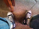 匡威（Converse）中性Chuck Taylor CORE高幫系帶帆布鞋/硫化鞋 102307 37.5 曬單實(shí)拍圖
