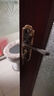 恰望木門(mén)臥室門(mén)衛生間門(mén)鎖家裝五金壓把鎖工程鎖室內門(mén)鎖方向通用型鎖 C款黑【整套】 曬單實(shí)拍圖