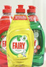FAIRY德國進(jìn)口Fairy食品級濃縮洗潔精洗碗液不傷手家用餐具果蔬洗滌劑  檸檬+石榴+原味 曬單實(shí)拍圖