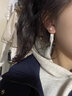 曉色珍珠流蘇氣質(zhì)耳釘女新款長(cháng)款耳環(huán)小眾設計輕奢高級感耳墜圓臉耳飾 E3290流蘇耳釘 曬單實(shí)拍圖