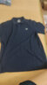 361°短袖t恤男POLO衫男士翻領(lǐng)體恤夏季半袖冰絲速干運動(dòng)服跑步健身衣 深墨藍 M (170/92A) 曬單實(shí)拍圖