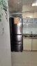 东芝（TOSHIBA）日式多门五门小户型家用高端电冰箱大容量超薄嵌入式自动制冰无霜GR-RM433WE-PM237绸缎灰 实拍图