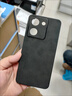 遼科 適用于vivo Y100i手機殼新款羊巴皮磨砂輕薄保護套V2279A全包邊防摔硬殼商務(wù)高檔復(fù)古耐臟手機殼 【石墨灰】 vivo Y100i【配手機膜】 曬單實拍圖