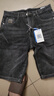 真維斯（Jeanswest）夏季薄款男裝五分褲牛仔短褲2025男士新款外穿休閑彈力中褲子男款 331黑灰+331藍色 32 曬單實(shí)拍圖