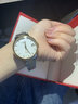 認證瑞士專(zhuān)柜名牌手表女士機械表十大品牌防水真鉆進(jìn)口高級感 L1853.間金白面鋼帶 曬單實(shí)拍圖