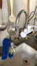新飛電熱水龍頭側(cè)進水即熱式新飛B1顯示家用電器廚房衛(wèi)生間冷熱兩用智能數(shù)顯 白色【側(cè)進水+漏?！?曬單實拍圖
