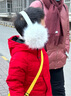 XINBUCKS高品質(zhì)耳罩女保暖可折疊高顏值韓版可愛(ài)仿獺兔毛男女生耳暖護耳朵 毛桿黑色 均碼 曬單實(shí)拍圖