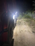 大貨車led邊燈24v新款超亮雙排照地防水強光倒車燈側(cè)燈示寬燈腰燈 雙排照地邊燈24V白 1只 曬單實拍圖