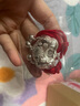 老銀匠s999足銀寶寶長命鎖新生嬰幼兒套裝平安鎖兒童節(jié)禮物寶寶銀手鐲 999足銀長命富貴3件套 43g可刻字 曬單實拍圖