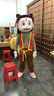 梵達森（FAN DA SEN）哪吒卡通人偶服裝動漫人物行走哪吒魔童降世敖丙人偶服玩偶cos服 壞笑哪吒 均碼 曬單實拍圖