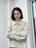 lagogo【抗起球】翻領(lǐng)套頭針織衫女拉谷谷2024年冬季新款毛衣 混色 L 曬單實(shí)拍圖