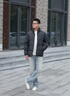 李寧防潑水保暖科技短羽絨服男子25冬時(shí)尚健身休閑運動(dòng)外套AYMV769 曬單實(shí)拍圖