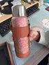 茶之戀純鈦保溫杯雙層燜茶杯鈦杯泡茶養(yǎng)生鈦保溫杯男女士茶杯父親節(jié)禮物 【迷夢(mèng)紅】600ml 曬單實(shí)拍圖