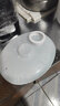 LOTOR徠多電燉鍋 隔水燕窩燉盅陶瓷 BB煲粥煮粥熬粥鍋 電湯煲湯鍋 3.3L 白色四膽蒸籠款 曬單實(shí)拍圖