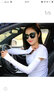 黛莎 防曬袖套男女春夏季戶(hù)外騎行開(kāi)車(chē)加長(zhǎng)防曬手袖運(yùn)動(dòng)登山護(hù)臂手套 白色 曬單實(shí)拍圖