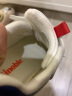 基诺浦（ginoble）婴儿棉鞋2023冬季加绒加厚学步鞋男女童机能鞋GY1518 白色/浅灰/深蓝/红色 140mm 内长15  脚长13.6-14.5cm 实拍图
