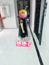 可可鴨（QQ DUCK）童裝女童連衣裙兒童裙子公主裙學(xué)生青少年衣服泡泡袖黑色；140 曬單實拍圖