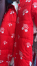 宜爽兒新生兒衣服帶帽寶寶哈衣外出秋冬加厚爬服嬰兒連體衣保暖冬裝夾棉 鴻福Mickey 100cm 曬單實(shí)拍圖