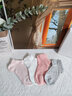 小龍人100%純棉無(wú)骨新生嬰兒春夏季薄款網(wǎng)眼兒童寶寶男童女童白色船襪子 5268女（船襪） 4雙 建議5-7歲（適合腳長(cháng)16-18cm ） 曬單實(shí)拍圖
