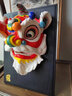 翊珗（YIXIAN）醒獅擺件佛山石灣公仔陶瓷舞獅頭裝飾非遺工藝品開(kāi)業(yè)禮品高端送人 中號(hào)金獅精美禮盒裝【順豐發(fā)貨】 曬單實(shí)拍圖