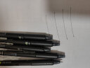 百乐（PILOT）按动可擦笔 子弹头中性笔 学习绘画彩色水笔 LFBK-23EF 0.5mm黑色5支装  实拍图