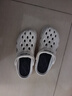 ZECROSS向往的生活同款洞洞鞋女包頭防滑沙灘涼拖鞋夏季外穿防水厚底新款 米色+男女頭像 39-40 標(biāo)準(zhǔn)運(yùn)動(dòng)鞋碼 曬單實(shí)拍圖