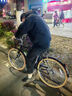 鳳凰 復古二八大杠自行車(chē)26寸7速禧瑪諾變速通勤車(chē)成人28老式單車(chē)夕月 7速 中國鳳28式 禧瑪諾后 鉆黑 曬單實(shí)拍圖