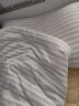 MUJI 棉天竺 被套 床上用品 被罩单件被单纯棉全棉四季通用 混浅灰色×混浅灰色条纹 单人用 150*200cm用 实拍图