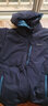 君羽羽絨服男【清倉】雙兩面穿800蓬白鵝絨防寒保暖連帽羽絨服 G52117 寶藍 M （推薦121-140斤） 曬單實(shí)拍圖