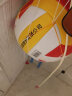 红双喜DHS 5号排球成人学生中考初中生训练比赛软式沙滩球FV518-1红白黄 实拍图
