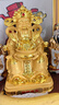 聚善緣招財進(jìn)寶財神爺擺件財神家用文財神供奉神像客廳店鋪喬遷開業(yè)禮品 小號財神：長18寬16高31厘米 曬單實拍圖