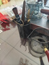煙灰玻璃茶具套裝家用功夫茶盤(pán)帶燒水壺一體式排水電陶爐茶海煮茶壺茶臺(tái) 悅一體胡石燈籠+10頭T直煙灰+茶道(蓮鶴) 曬單實(shí)拍圖