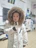 G.duck品牌童裝兒童羽絨服男童中長款加厚白鴨絨3-9歲中小童2026新款洋 米色(原色毛) 120 cm 曬單實拍圖