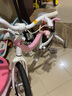 酷騎（COOGHI）香蕉車兒童自行車男女孩3一6歲寶寶自行車超輕中大童腳踏車F4 【4-8歲】 16寸 櫻霞粉 -100-135CM 曬單實拍圖