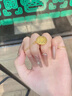 中銀億金福字黃金吊墜女足金八寶羅盤掛墜項鏈生日七夕情人節(jié)送女友老婆 金重約1.5g 曬單實拍圖